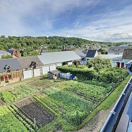 Les Mouettes. 4 Personnes Vue Pont De Normandie Lejlighed Honfleur