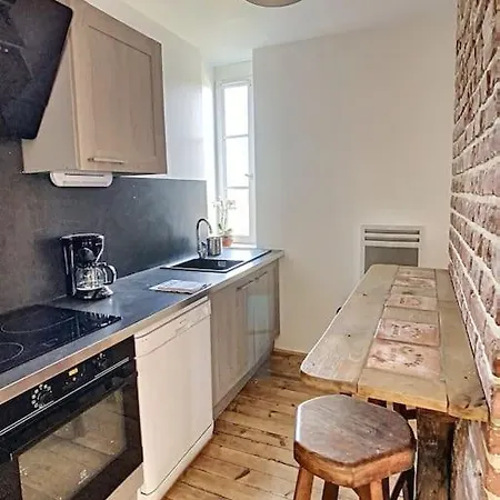 Les Mouettes. 4 Personnes Vue Pont De Normandie Appartamento Honfleur